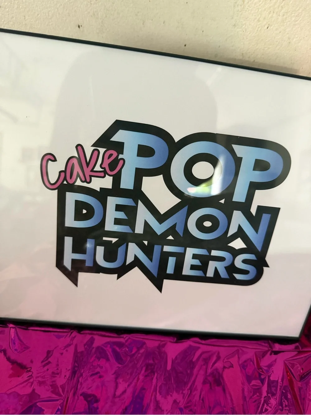 Kpop Demon Hunters leftover party supplies